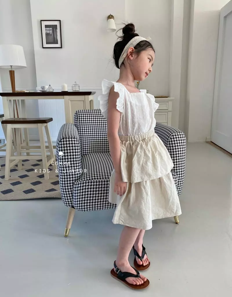 Comma - Korean Children Fashion - #childofig - Wing Sleeveless Blouse - 10