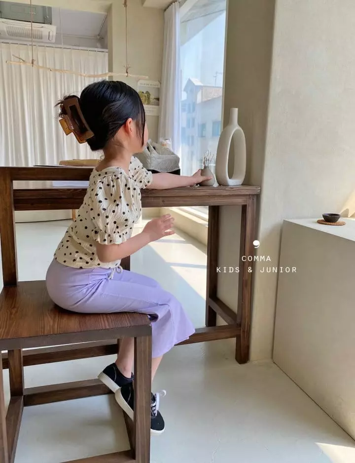 Comma - Korean Children Fashion - #childrensboutique - Slit Pants - 10