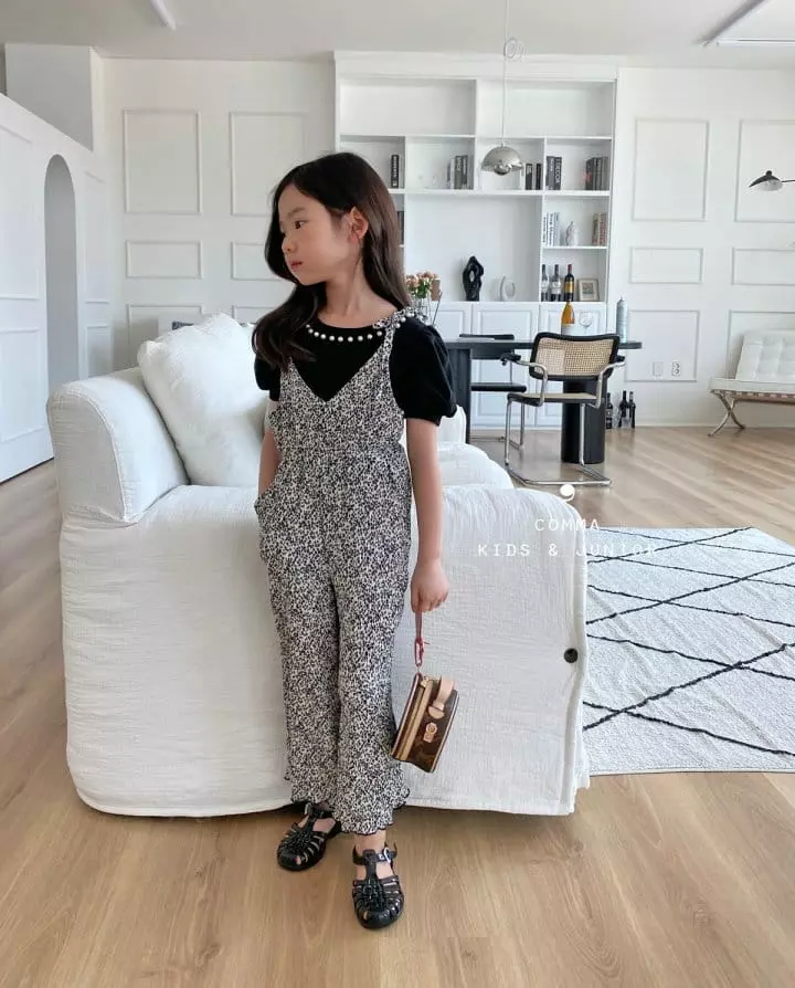 Comma - Korean Children Fashion - #childrensboutique - Pleats Jumpsuit - 9