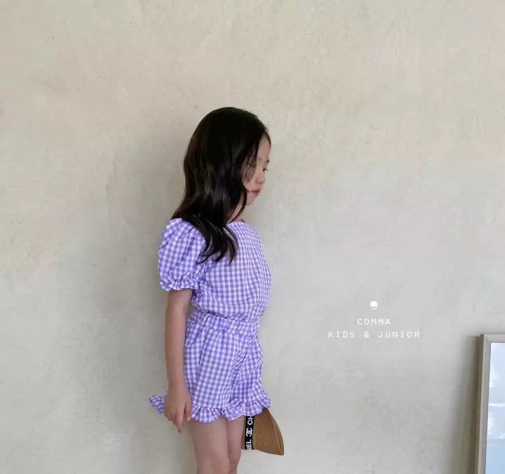Comma - Korean Children Fashion - #childrensboutique - Celeb Top Bottom Set - 7