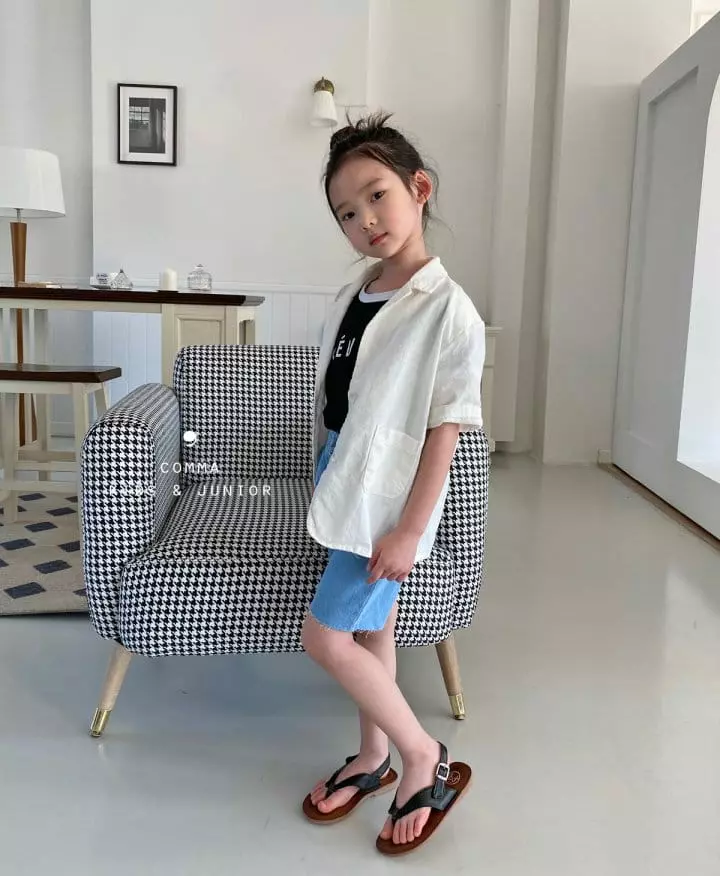 Comma - Korean Children Fashion - #childrensboutique - Linen Pad Jacket - 12