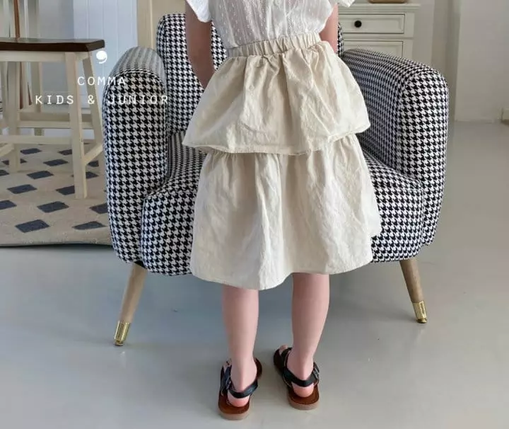Comma - Korean Children Fashion - #childrensboutique - Cancan Linen Skirt - 11