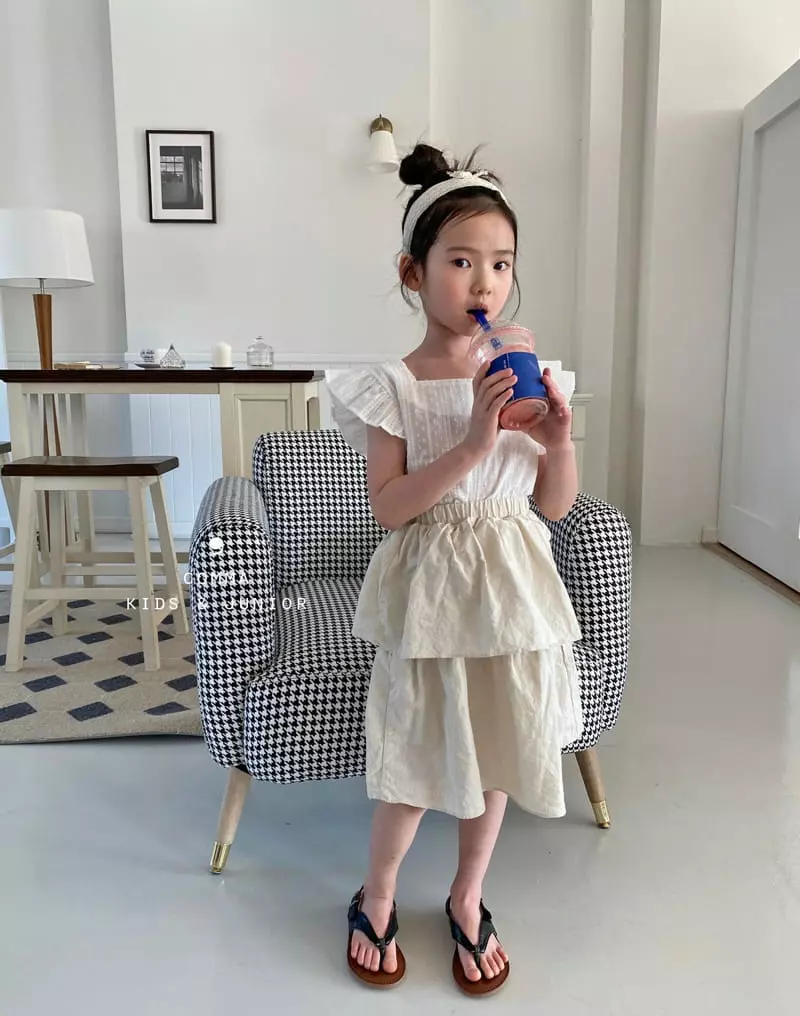 Comma - Korean Children Fashion - #childrensboutique - Wing Sleeveless Blouse - 11