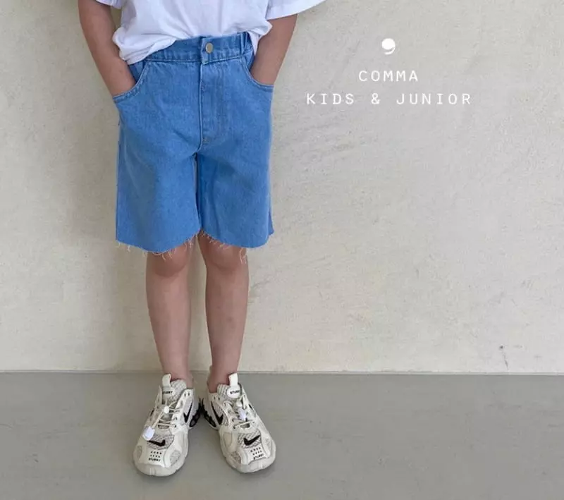Comma - Korean Children Fashion - #designkidswear - Denim Shorts - 8
