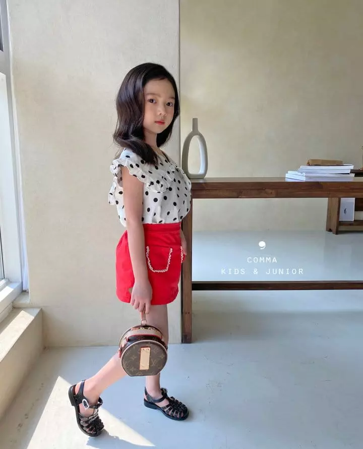 Comma - Korean Children Fashion - #designkidswear - Edge Skirt - 10