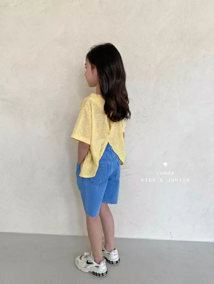 Comma - Korean Children Fashion - #discoveringself - Back Tee - 10