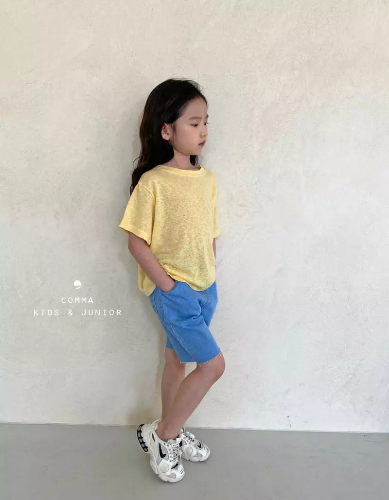 Comma - Korean Children Fashion - #discoveringself - Denim Shorts - 9