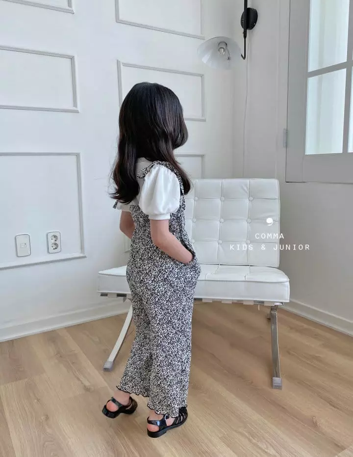 Comma - Korean Children Fashion - #fashionkids - Pleats Jumpsuit - 12