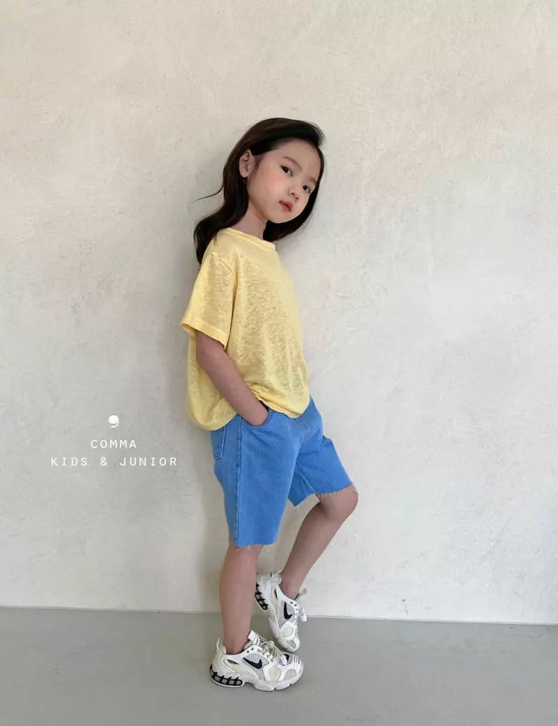 Comma - Korean Children Fashion - #fashionkids - Denim Shorts - 10