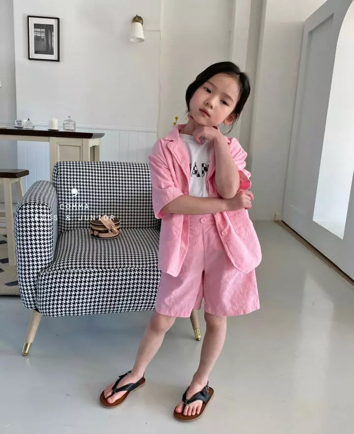 Comma - Korean Children Fashion - #fashionkids - Linen Pad Jacket