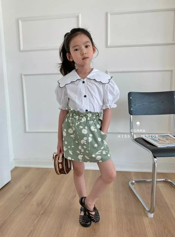 Comma - Korean Children Fashion - #fashionkids - Scallop Blouse - 8