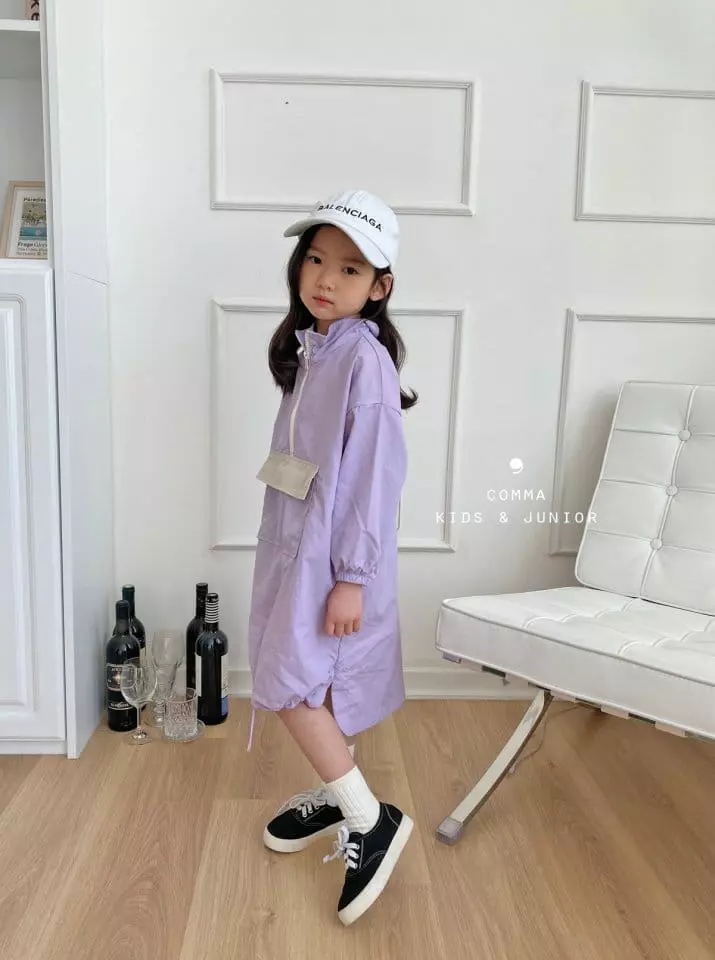 Comma - Korean Children Fashion - #kidsstore - Half Zip-up One-piece - 7