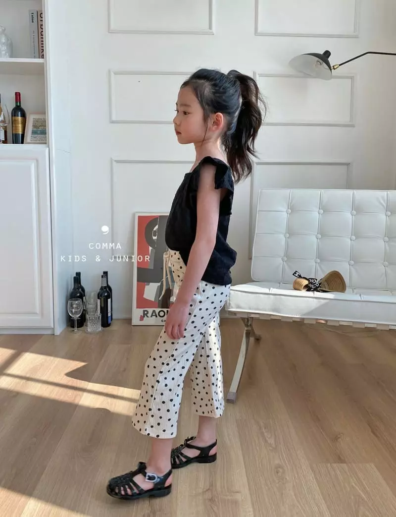 Comma - Korean Children Fashion - #kidzfashiontrend - Wing Sleeveless Blouse - 3
