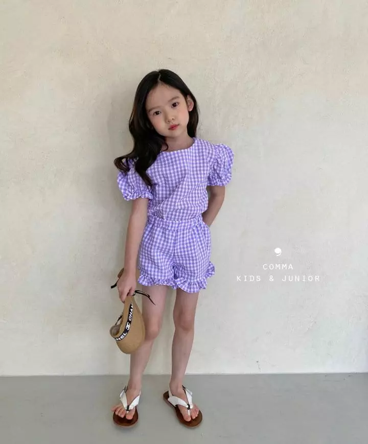 Comma - Korean Children Fashion - #littlefashionista - Celeb Top Bottom Set