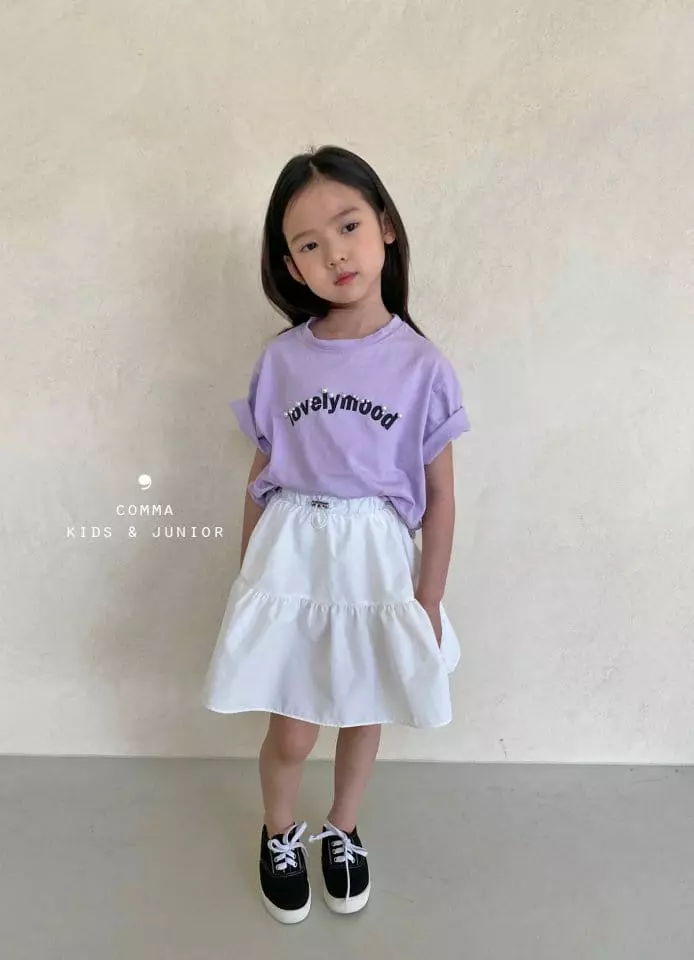 Comma - Korean Children Fashion - #littlefashionista - Lovely Pearl Tee - 3