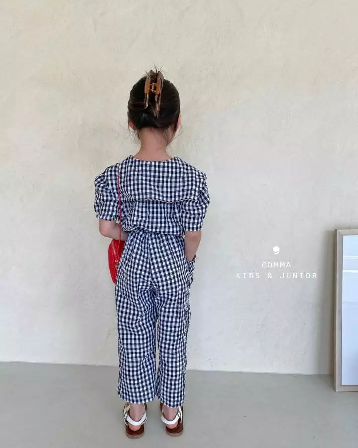 Comma - Korean Children Fashion - #magicofchildhood - Circle Collat Jumpsuit - 8