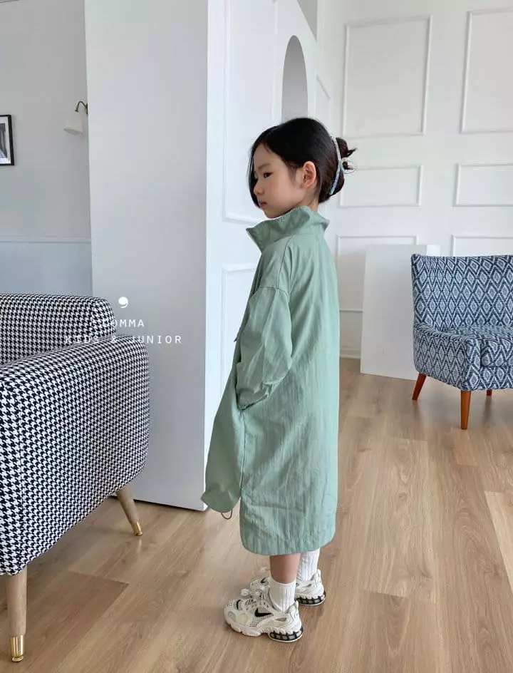 Comma - Korean Children Fashion - #magicofchildhood - Half Zip-up One-piece - 11