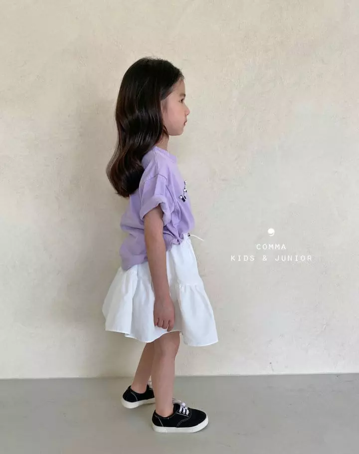 Comma - Korean Children Fashion - #littlefashionista - Lovely Pearl Tee - 4
