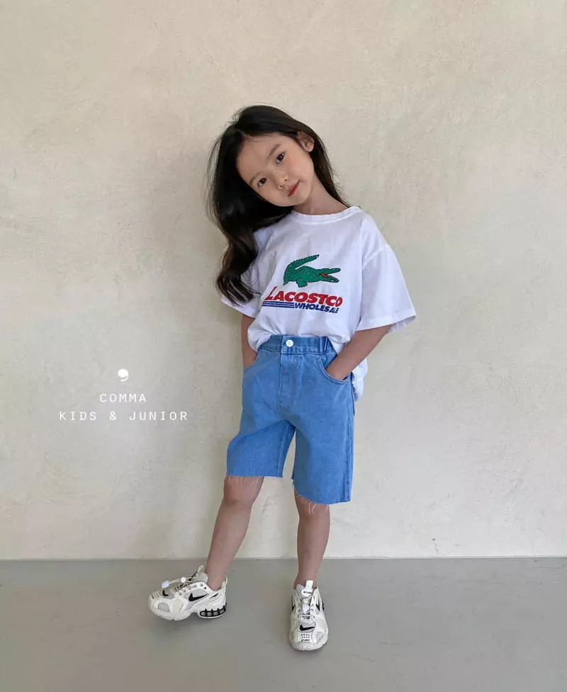 Comma - Korean Children Fashion - #magicofchildhood - Denim Shorts - 2