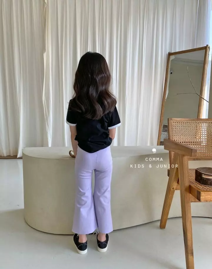 Comma - Korean Children Fashion - #minifashionista - Slit Pants - 6