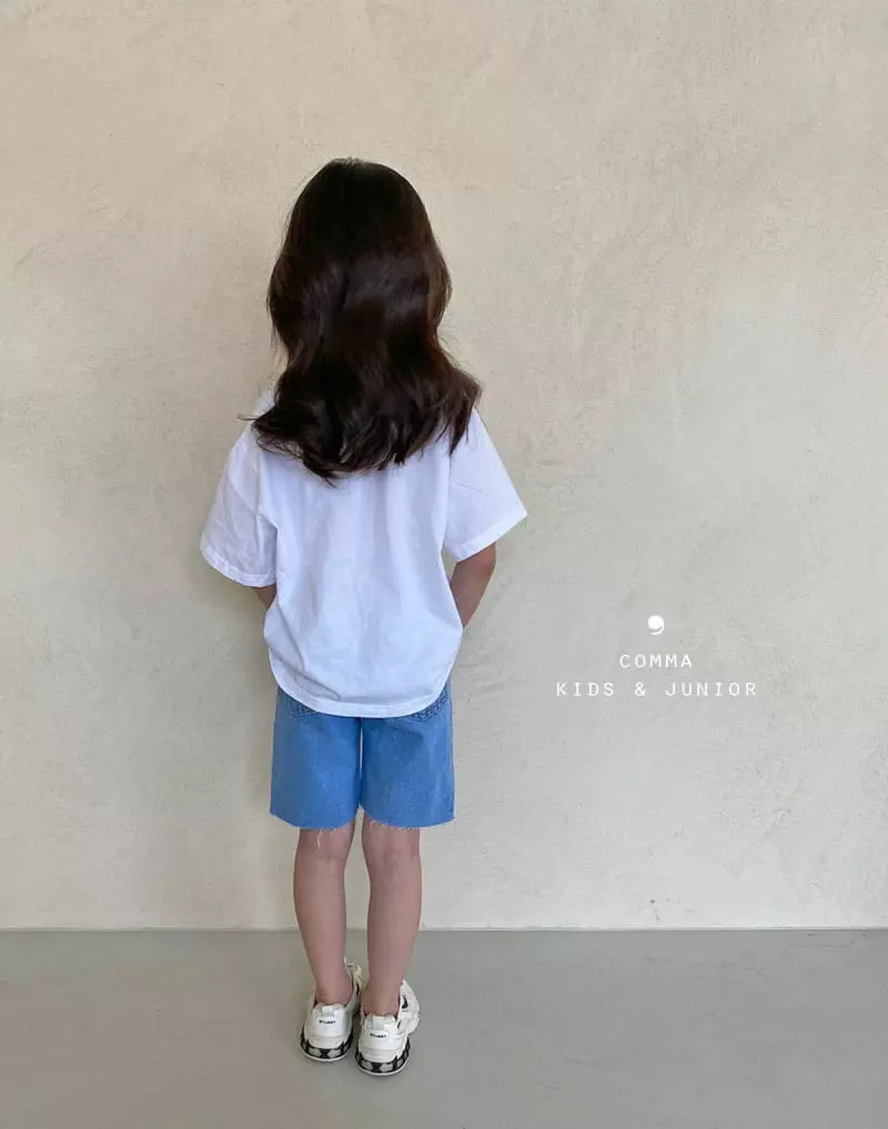 Comma - Korean Children Fashion - #minifashionista - Denim Shorts - 3
