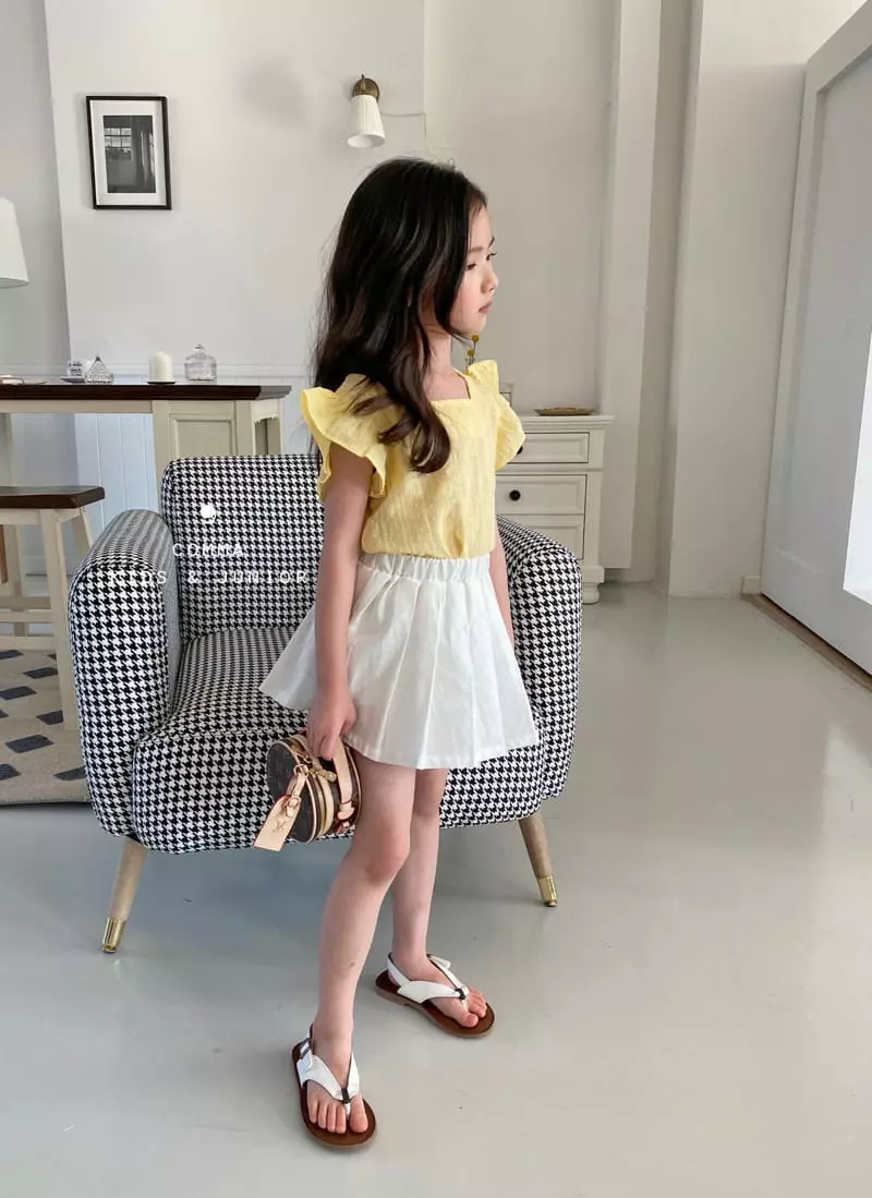 Comma - Korean Children Fashion - #minifashionista - Linen Mini Wrinkle Skirt - 9