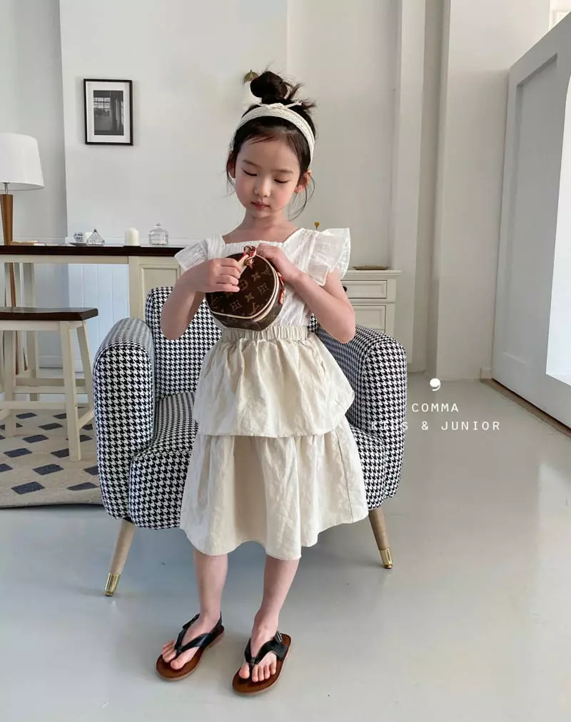 Comma - Korean Children Fashion - #prettylittlegirls - Wing Sleeveless Blouse - 8