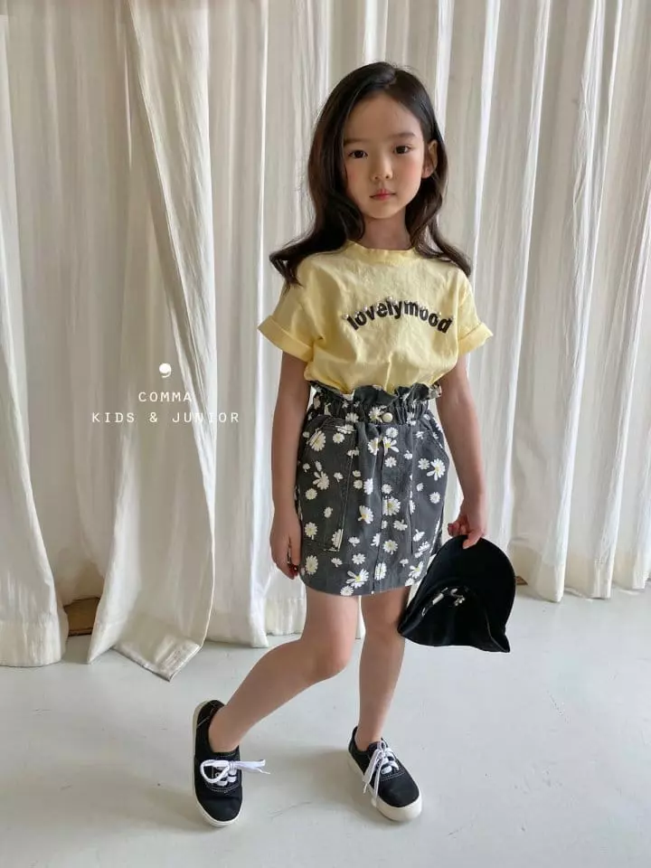 Comma - Korean Children Fashion - #stylishchildhood - Lovely Pearl Tee - 9