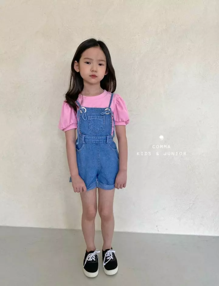 Comma - Korean Children Fashion - #todddlerfashion - Shirring Puff Tee - 9