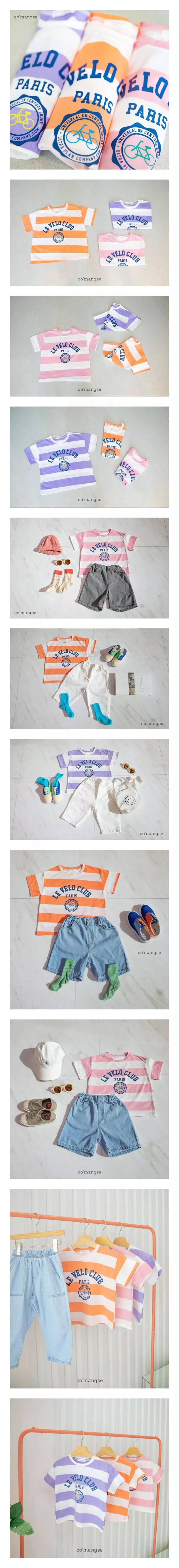 Commencer - Korean Children Fashion - #childofig - Bicycle Tee
