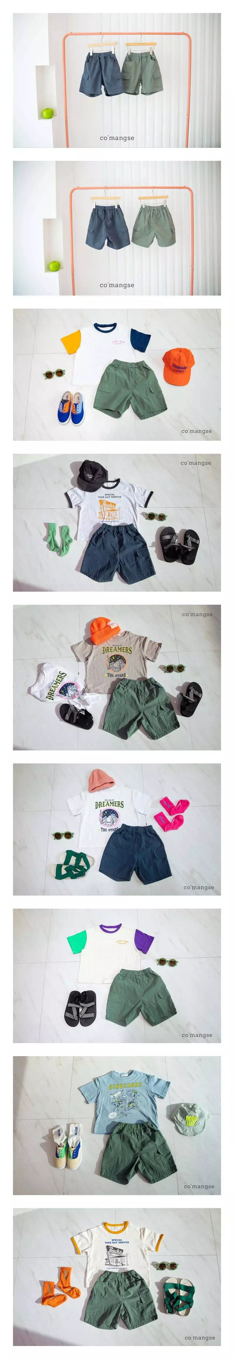Commencer - Korean Children Fashion - #kidsshorts - Cargo Pants