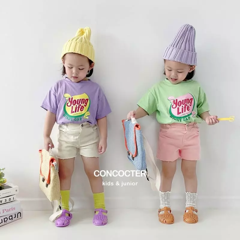 Concocter - Korean Children Fashion - #Kfashion4kids - Young Life Short Sleeves Tee - 7