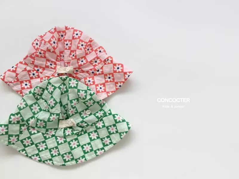 Concocter - Korean Children Fashion - #childrensboutique - Flower Bucket Hat - 9