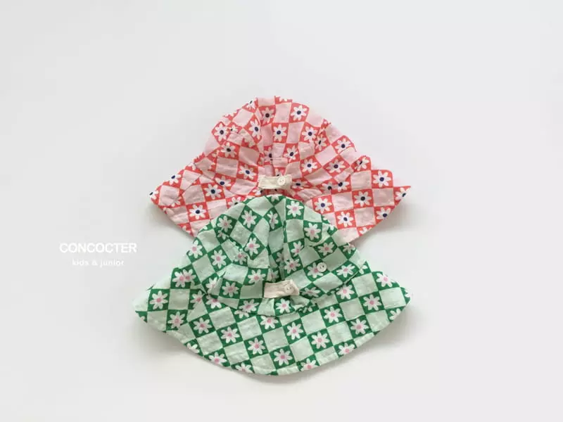 Concocter - Korean Children Fashion - #designkidswear - Flower Bucket Hat - 10