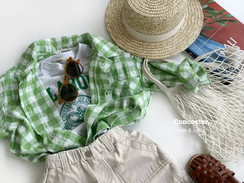 Concocter - Korean Children Fashion - #fashionkids - Check Check Shirt - 2