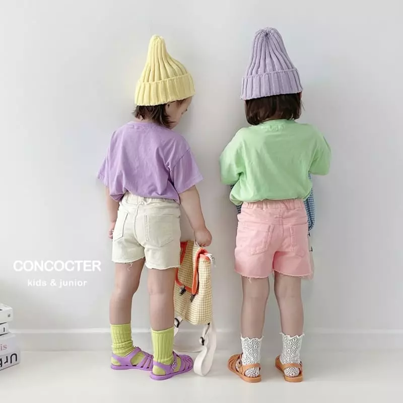 Concocter - Korean Children Fashion - #fashionkids - Young Life Short Sleeves Tee - 4
