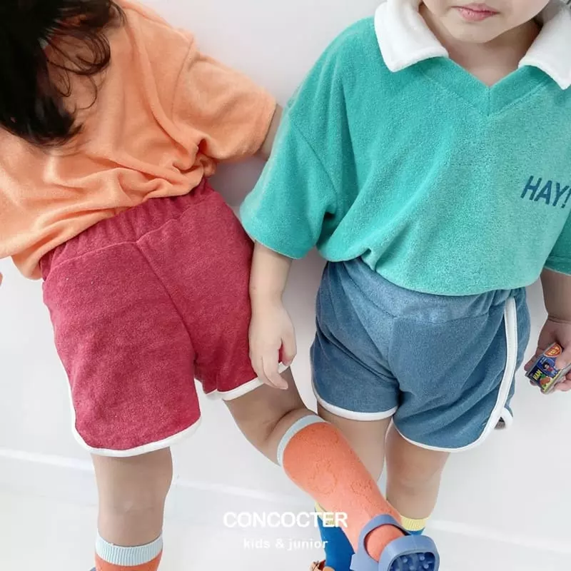 Concocter - Korean Children Fashion - #kidzfashiontrend - Hey Tery Top Bottom Set - 7