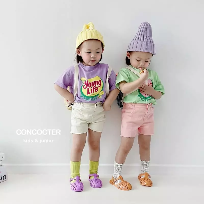 Concocter - Korean Children Fashion - #magicofchildhood - Young Life Short Sleeves Tee - 9
