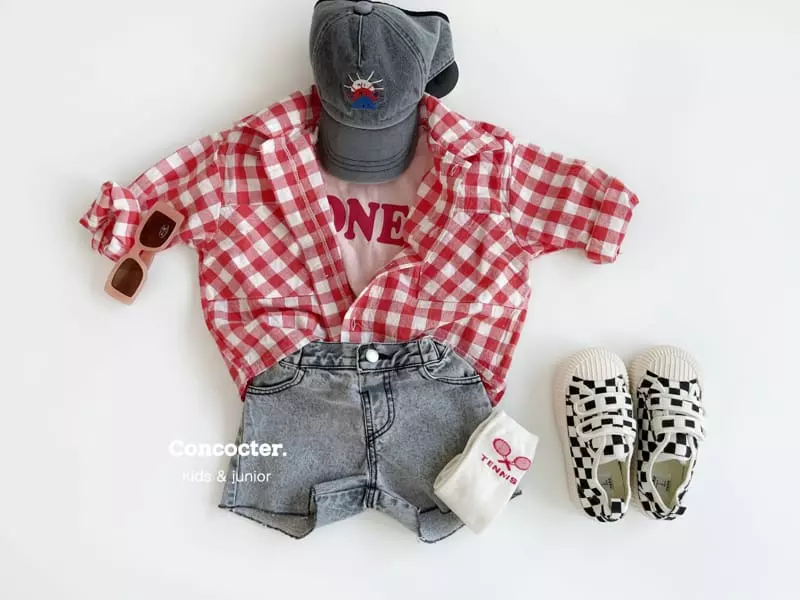 Concocter - Korean Children Fashion - #minifashionista - Check Check Shirt - 9