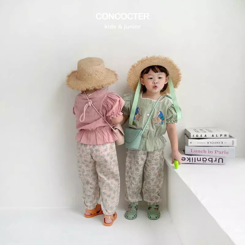 Concocter - Korean Children Fashion - #stylishchildhood - Parrot Blouse - 6