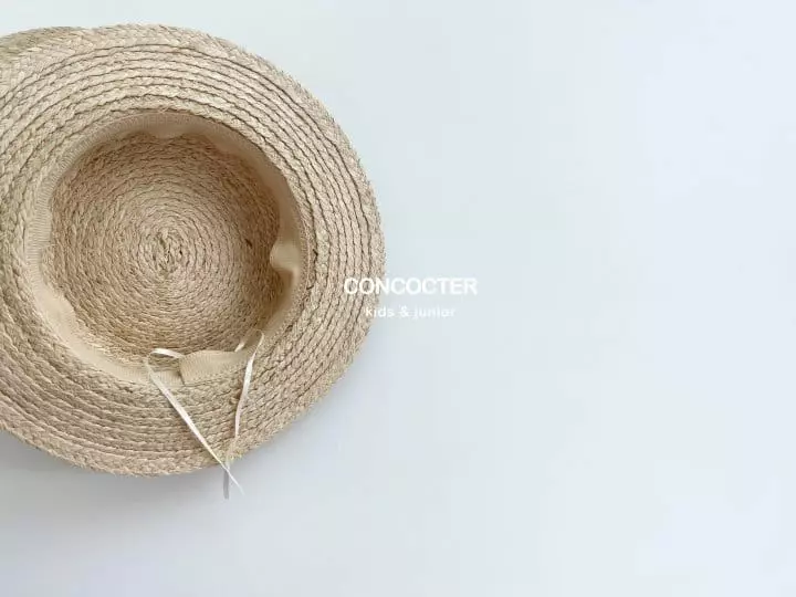 Concocter - Korean Children Fashion - #toddlerclothing - Ribbon Raphia Hat - 4