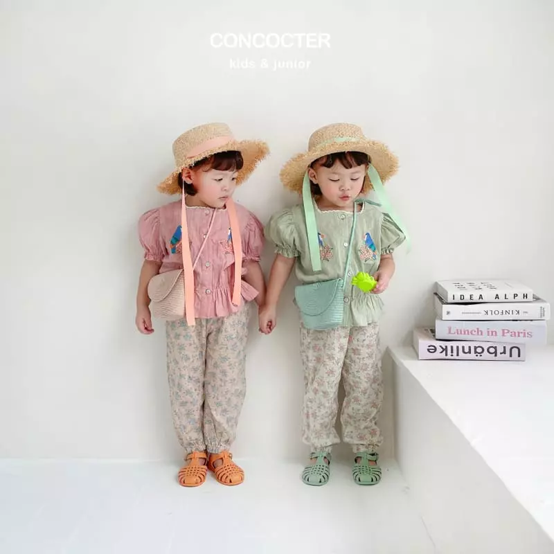Concocter - Korean Children Fashion - #prettylittlegirls - Parrot Blouse - 4