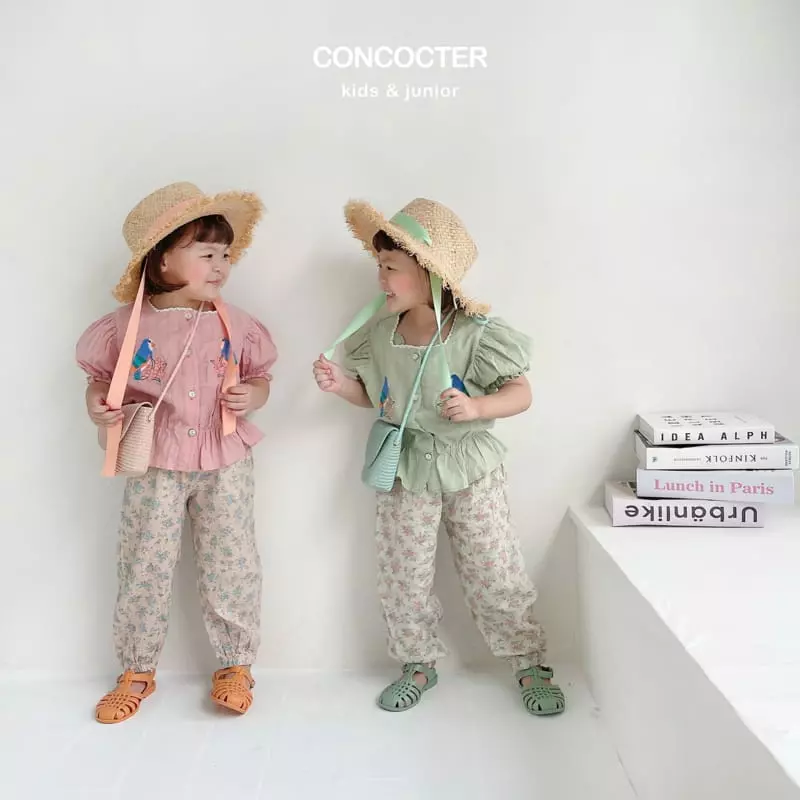 Concocter - Korean Children Fashion - #toddlerclothing - Parrot Blouse - 5