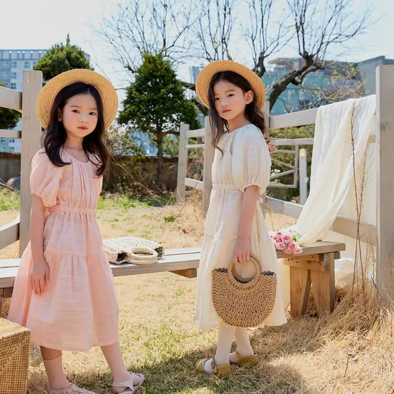 Concocter - Korean Children Fashion - #toddlerclothing - Waist Slit One-piece - 8
