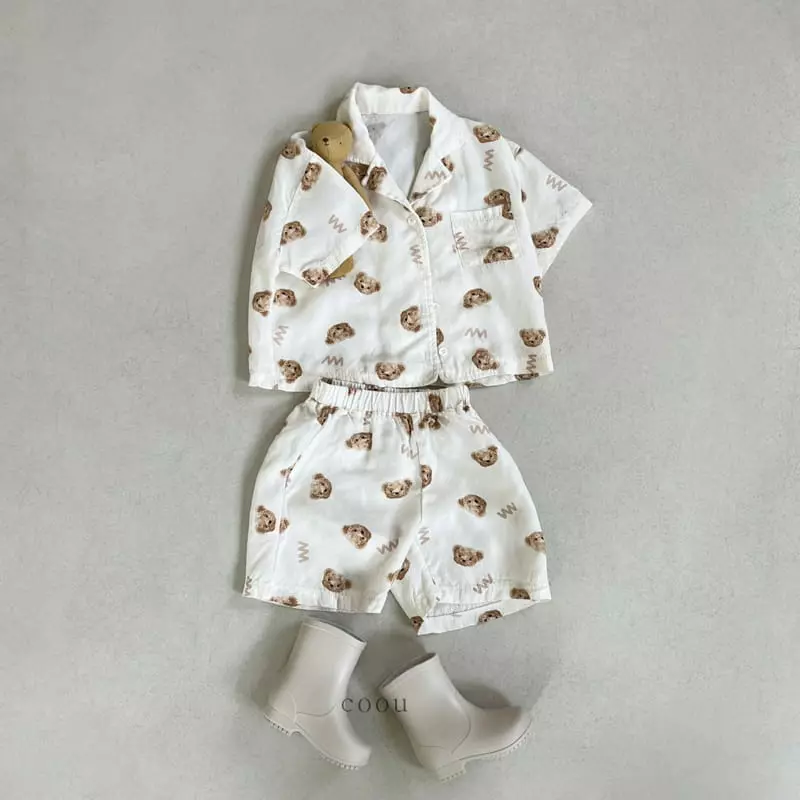 Coou - Korean Children Fashion - #littlefashionista - Sugar Bear Easywear
