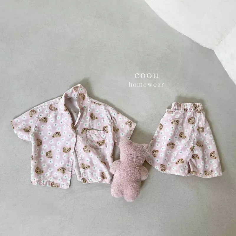 Coou - Korean Children Fashion - #minifashionista - Sugar Bear Easywear - 4