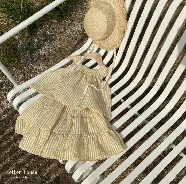 Cotton House - Korean Children Fashion - #Kfashion4kids - Honey Top Bottom Set - 7