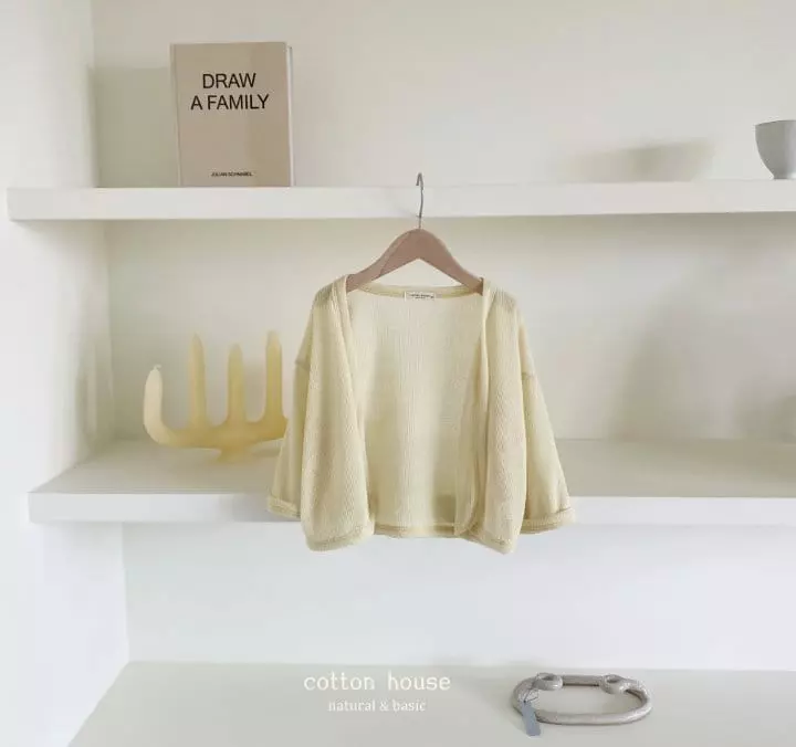 Cotton House - Korean Children Fashion - #kidzfashiontrend - Summer Beach Cardigan - 4