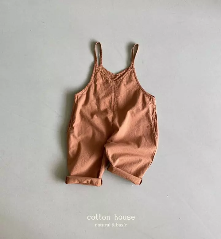 Cotton House - Korean Children Fashion - #childofig - Linen Jumpsuit - 2