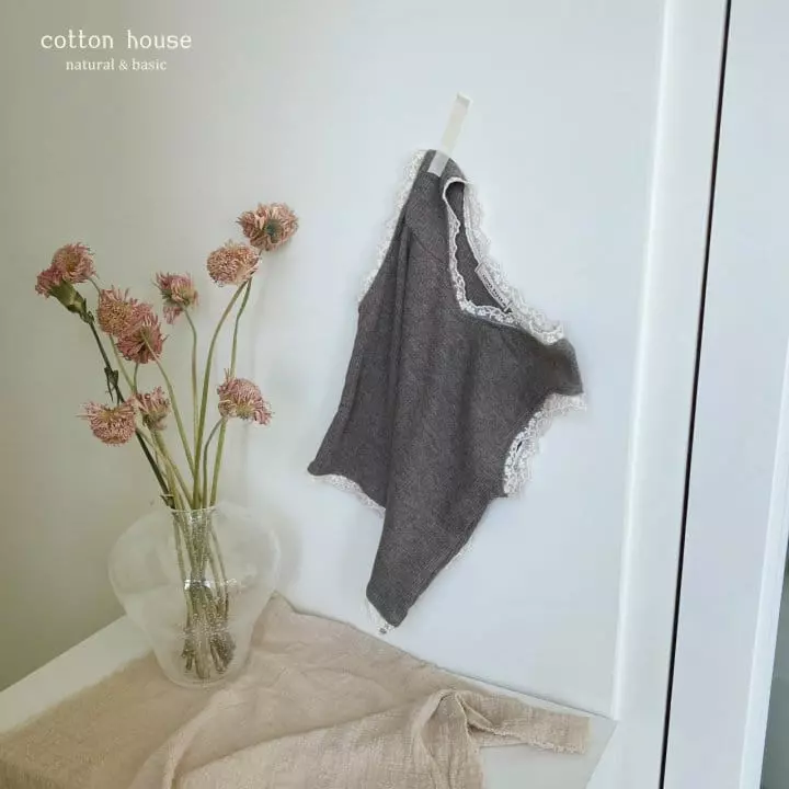 Cotton House - Korean Children Fashion - #childofig - Eyelet Lace Sleeveless - 7